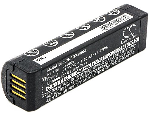 Cameron Sino Akku für SHURE GLX-D Digital Wireless Systems, GLXD1, GLXD2, MXW2 PN:SHURE SB902, SB902A 1100mAh / 4.07Wh von FYIOGXG