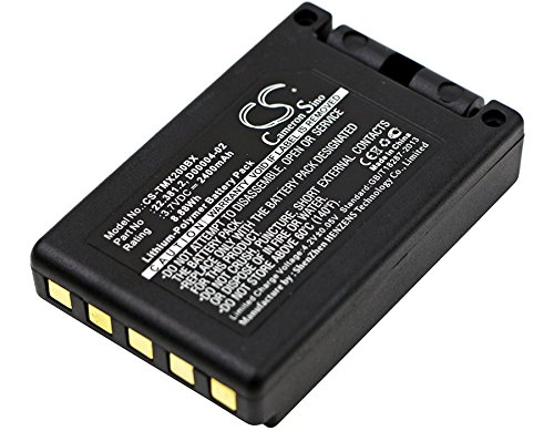 Cameron Sino Akku für Teleradio TG-TXMNL, Transmitter Tele Radio TG-TXMN PN:Teleradio 22.381.2, D00004-02, M245060 2400mAh / 8.88Wh von FYIOGXG