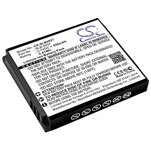 Cameron Sino Ersatz Akku für CL5, i8, L730, L830, NV33, NV4, PL10 PN: SLB-0937 650mAh / 2.41Wh von FYIOGXG