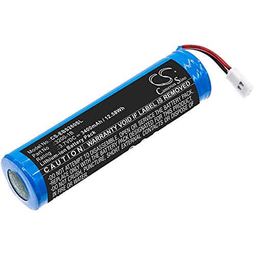 Cameron Sino Ersatz Akku für Eschenbach Visolux Digital HD PN:Eschenbach 3200-1B 3400mAh / 12.58Wh von FYIOGXG