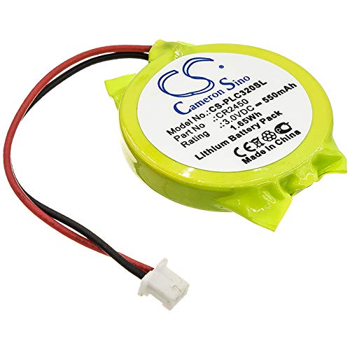 Cameron Sino Ersatz Akku für FP-X Series Controllers, GT32 Display, GT32M Display, GT32T Display PN: AFPX-Batt, CR2450 550mAh / 1.65Wh von FYIOGXG