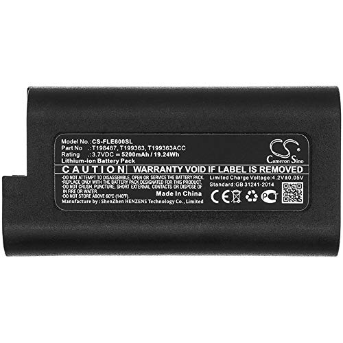 Cameron Sino Ersatz Akku für Flir E33, E40, E40bx, E50, E50bx, E60, E60bx, E63 PN:Flir T198487, T199363, T199363ACC 5200mAh / 19.24Wh Cameron Sino Ersatz Akku für Flir E33, E40, E40bx, E50, E50bx, E60, E60bx, E63 PN:Flir T198487, T199363, T199363ACC 5200mAh / 19.24Wh von FYIOGXG