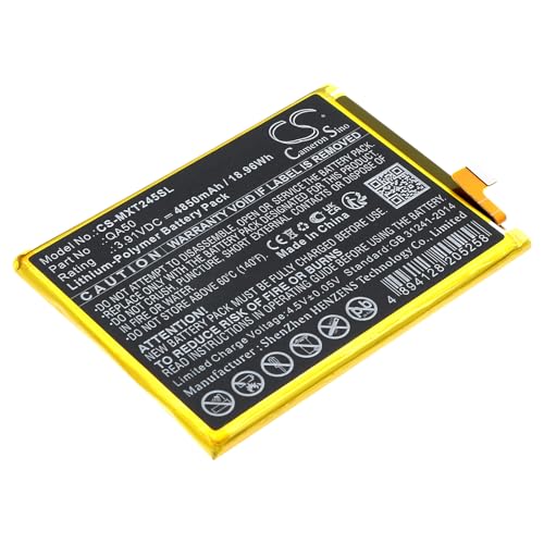 Cameron Sino Ersatz Akku für Moto G24 Power 4G, Moto G24 Power 4G 2024, XT2425, XT2425-1, XT2425-2, XT2425-4, XT2425-5 PN: QA50 4850mAh / 18.96Wh von FYIOGXG