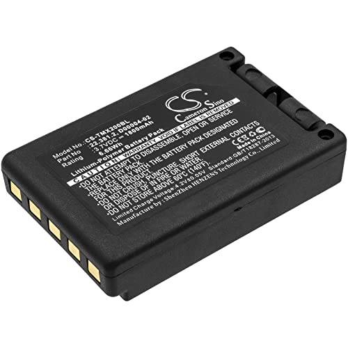 Cameron Sino Ersatz Akku für TG-TXMNL, Transmitter Tele Radio TG-TXMN PN: 22.381.2, D00004-02, M245060 1800mAh / 6.66Wh Cameron Sino Ersatz Akku für TG-TXMNL, Transmitter Tele Radio TG-TXMN PN: 22.381.2, D00004-02, M245060 1800mAh / 6.66Wh von FYIOGXG