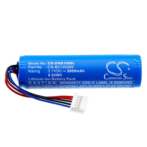 Cameron Sino Ersatz Akku für for Denon DSB-100, Envaya Mini PN:Denon CA-B2120265, CABICR18650-260 2600mAh / 9.62Wh von FYIOGXG