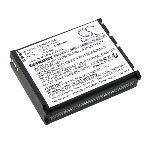 Ersatz Akku für M3 Mobile SM15, SM15N, SM15W, SM15X PN:M3 Mobile SM15-BATT-S41 6300mAh / 23.94Wh von FYIOGXG