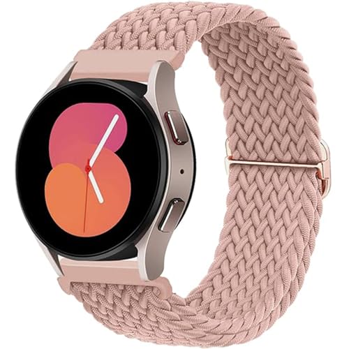 FYISWHO Nylon Armbänder für Ticwatch E3/E/GTH,20mm Sport Armband Uhrenarmband,Ersatzarmband für Coros Pace 2/Apex 2/Apex 42mm (Pink) von FYISWHO