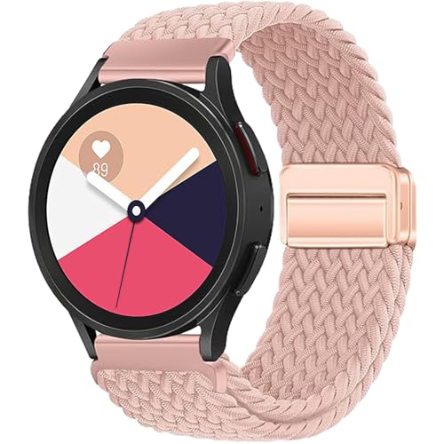Magnetisch Ersatzarmband für Samsung Galaxy Watch 7/Watch 6 Classic/Watch FE/Watch 5 Pro, 20mm Nylon Sport Armband Uhrenarmband, Armbänder für Galaxy Watch 4/Active 2/Watch 3 Magnetisch Ersatzarmband für Samsung Galaxy Watch 7/Watch 6 Classic/Watch FE/Watch 5 Pro, 20mm Nylon Sport Armband Uhrenarmband, Armbänder für Galaxy Watch 4/Active 2/Watch 3 von FYISWHO