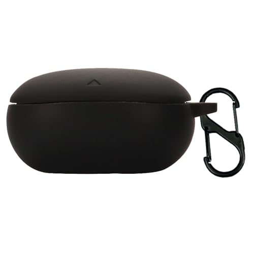 Silikon Hülle für Anker Soundcore Liberty 4 Bluetooth Kopfhörer, Schutzhülle Case Cover für Anker Soundcore Liberty 4 (Black) von FYISWHO