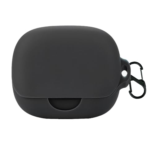 Silikon Hülle für Soundcore AeroFit Pro Bluetooth Kopfhörer, Schutzhülle Case Cover für Anker Soundcore AeroFit Pro (Black) von FYISWHO