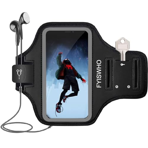 Sportarmband Handy für Samsung Galaxy a50 a51 a52 a52s a53 a54 a70 a71 a72 a80 a81 a90 a91, Laufarmband Armtasche Handytasche Armband für Galaxy a30 a31 a32 a33 a34 a40 a41 a42 von FYISWHO