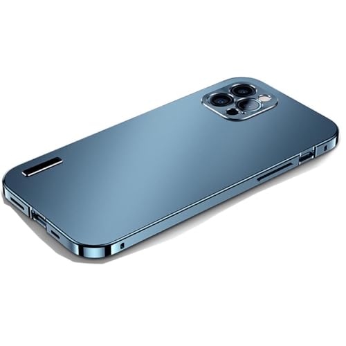 FYLTWUK Ultradünne Metallhülle für iPhone 16 Pro Max/16 Pro/16 Plus/16, magnetische Abdeckung mit vollständigem Linsenschutz, Harte Telefonhülle aus Aluminiumlegierung., 16 pro max,Blue FYLTWUK Ultradünne Metallhülle für iPhone 16 Pro Max/16 Pro/16 Plus/16, magnetische Abdeckung mit vollständigem Linsenschutz, Harte Telefonhülle aus Aluminiumlegierung., 16 pro max,Blue von FYLTWUK