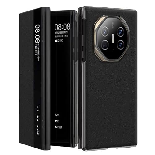 Flip Case für Huawei Mate XT Clear View Window Folio Luxus Leder Cover Business Stoßfeste Ganzkörperschutz Handyhülle Flip Case für Huawei Mate XT Clear View Window Folio Luxus Leder Cover Business Stoßfeste Ganzkörperschutz Handyhülle von FYLTWUK