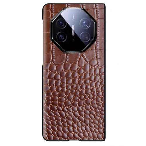 Hülle für Huawei Mate XT Echtleder Rückseite Handyhülle Klassisches Krokodilmuster Leichte Luxus Stoßfeste Hülle Hülle für Huawei Mate XT Echtleder Rückseite Handyhülle Klassisches Krokodilmuster Leichte Luxus Stoßfeste Hülle von FYLTWUK