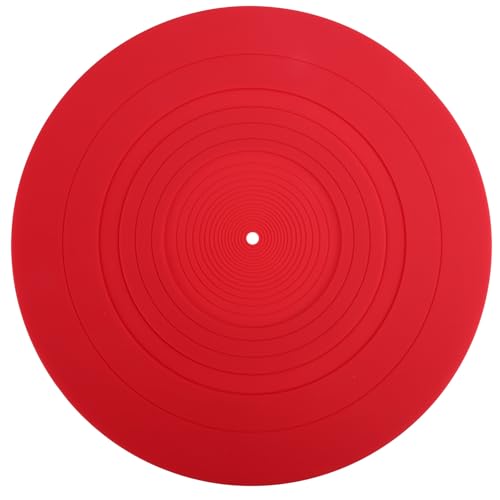 FYOBOT 295mm Silikon-Drehtellermatte, Antivibrations-Slipmat, Schallplattenmatte für LP-Vinyl-Spieler, Audiowiedergabe-Zubehör. FYOBOT 295mm Silikon-Drehtellermatte, Antivibrations-Slipmat, Schallplattenmatte für LP-Vinyl-Spieler, Audiowiedergabe-Zubehör. von FYOBOT
