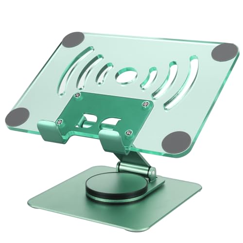 FYOBOT 360° Drehbarer Tablet-Ständer, Verstellbarer Tragbarer Acryl-Desktop-Ständer für Tablets Bis zu 12,9 B FYOBOT 360° Drehbarer Tablet-Ständer, Verstellbarer Tragbarer Acryl-Desktop-Ständer für Tablets Bis zu 12,9 B von FYOBOT