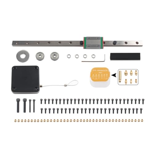 FYOBOT Heat Set Insert Press Tool Stealth Press Kit Insert Nut Embedded Kit M2 M3 M6 M8 für 3D-Druckteile Kein Lötkolben von FYOBOT