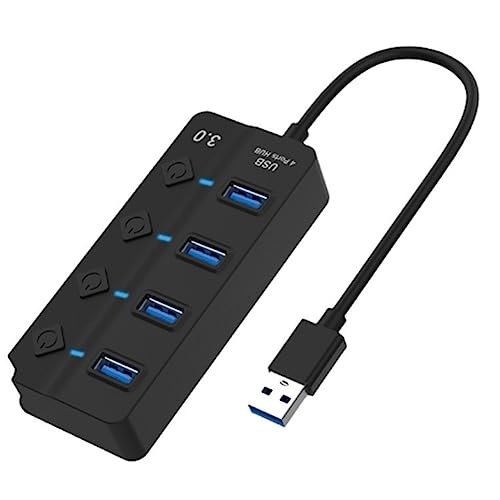 FYOBOT Wechseln Sie Hub3.0 Splitter-Hub-Port-Erweiterung USB-Computer-Splitter 4 Port 3.0 Hub von FYOBOT