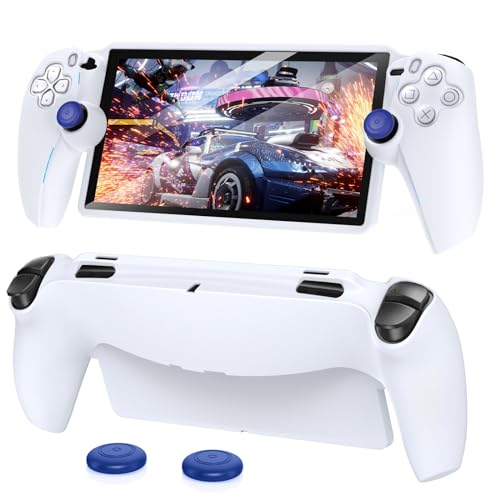 FYOUNG Hülle für Playstation Portal, Silikon Schutzhülle Soft Grip Cover Case Protector mit vollständigem Schutz und rutschfesten Daumengriffen Zubehör-Kit für Playstation Remote Player-Weiß FYOUNG Hülle für Playstation Portal, Silikon Schutzhülle Soft Grip Cover Case Protector mit vollständigem Schutz und rutschfesten Daumengriffen Zubehör-Kit für Playstation Remote Player-Weiß von FYOUNG