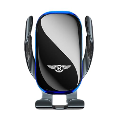 FZKUDZLD Auto Handyhalterung Navigationshalter für Bentley Flying spurW12 2016-2025,Auto Vent Handyhalter 360° Drehbar EIN-Knopf-Release Handyhalterung,A von FZKUDZLD