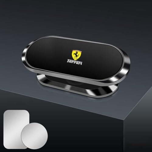 FZKUDZLD Auto Handyhalterung Navigationshalter für Ferrari 550 2000-2005,Auto Vent Handyhalter 360° Drehbar EIN-Knopf-Release Handyhalterung,Black von FZKUDZLD