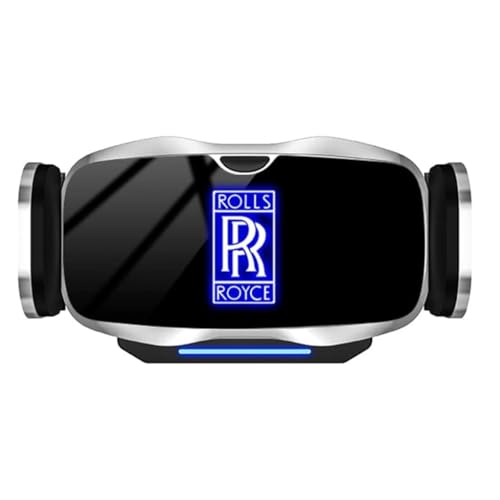 FZKUDZLD Auto Handyhalterung Navigationshalter für Rolls-Royce Wraith 2013-2025,Auto Vent Handyhalter 360° Drehbar EIN-Knopf-Release Handyhalterung,Silver FZKUDZLD Auto Handyhalterung Navigationshalter für Rolls-Royce Wraith 2013-2025,Auto Vent Handyhalter 360° Drehbar EIN-Knopf-Release Handyhalterung,Silver von FZKUDZLD
