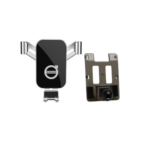 FZKUDZLD Auto Handyhalterung Navigationshalter für Volvo V40 V50 V60 V70 V90,Auto Vent Handyhalter 360° Drehbar EIN-Knopf-Release Handyhalterung,A FZKUDZLD Auto Handyhalterung Navigationshalter für Volvo V40 V50 V60 V70 V90,Auto Vent Handyhalter 360° Drehbar EIN-Knopf-Release Handyhalterung,A von FZKUDZLD