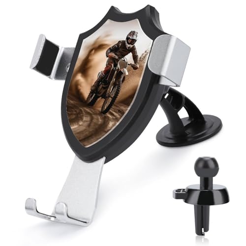 FZMVSQH Motocross Universal-Handyhalterung fürs Auto, verbesserte 3-in-1-Handyhalterung für Smartphone, KFZ-Halterung mit Saugnapf für Armaturenbrett, Windschutzscheibe, Lüftungsschlitz von FZMVSQH