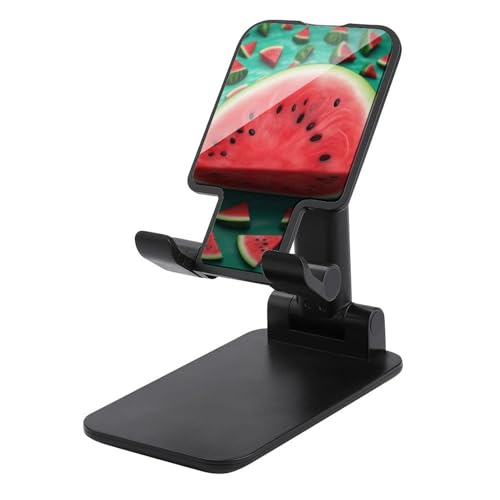 FZQVSGW Handy-Ständer für den Schreibtisch, faltbar, verstellbare Drehung, Traum-Wassermelonen-Tablet-Ständer, tragbare Handyhalter mit 10,2-33 cm Handys und Tablets, Schwarz FZQVSGW Handy-Ständer für den Schreibtisch, faltbar, verstellbare Drehung, Traum-Wassermelonen-Tablet-Ständer, tragbare Handyhalter mit 10,2-33 cm Handys und Tablets, Schwarz von FZQVSGW