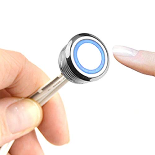 Sensor Touch Dimmer Schalter 5-24V 2Ah 24 Watt Ø19mm mit Beleuchtung Sensor Touch Dimmer Schalter 5-24V 2Ah 24 Watt Ø19mm mit Beleuchtung von Fa.Wessel