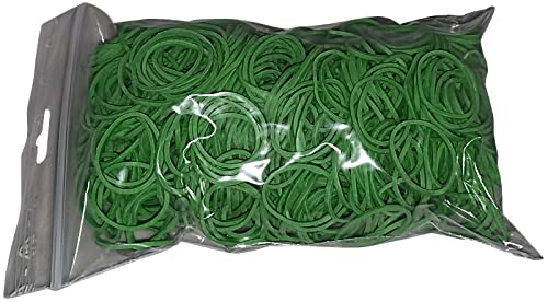 100 g Gummiringe Gummibänder Haushaltsgummis grün 20 mm Ø 1,2 x 1,2 mm breit Gummibänder Haushaltsgummis Gummiring Gummies Rubber Bands Fa.ars von Fa.ars