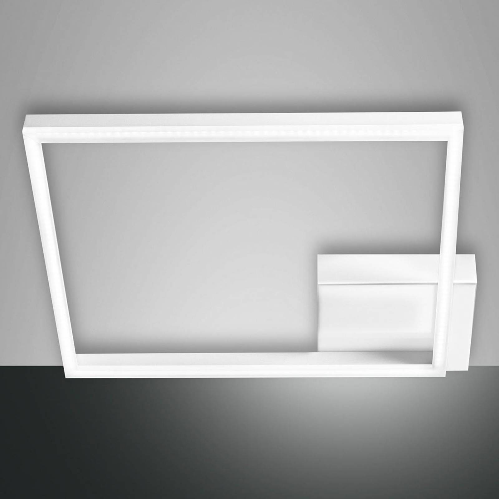 LED-Deckenleuchte Bard 42x42cm 1-fl., weiß LED-Deckenleuchte Bard 42x42cm 1-fl., weiß von Fabas Luce