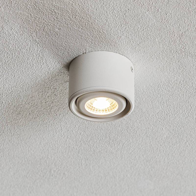 LED-Downlight Anzio, schwenkbar, weiß von Fabas Luce