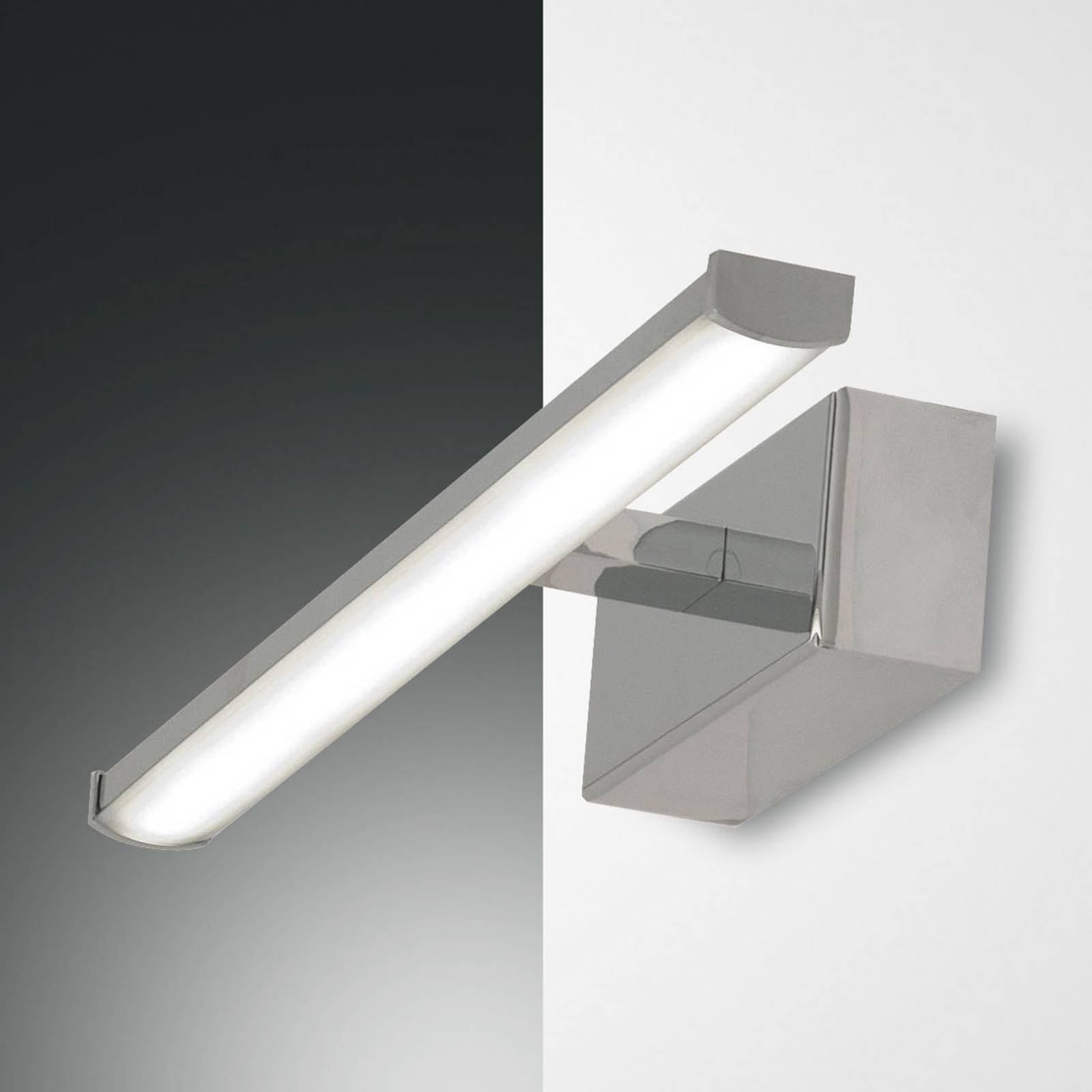 LED-Wandleuchte Nala, chrom, Breite 30 cm LED-Wandleuchte Nala, chrom, Breite 30 cm von Fabas Luce