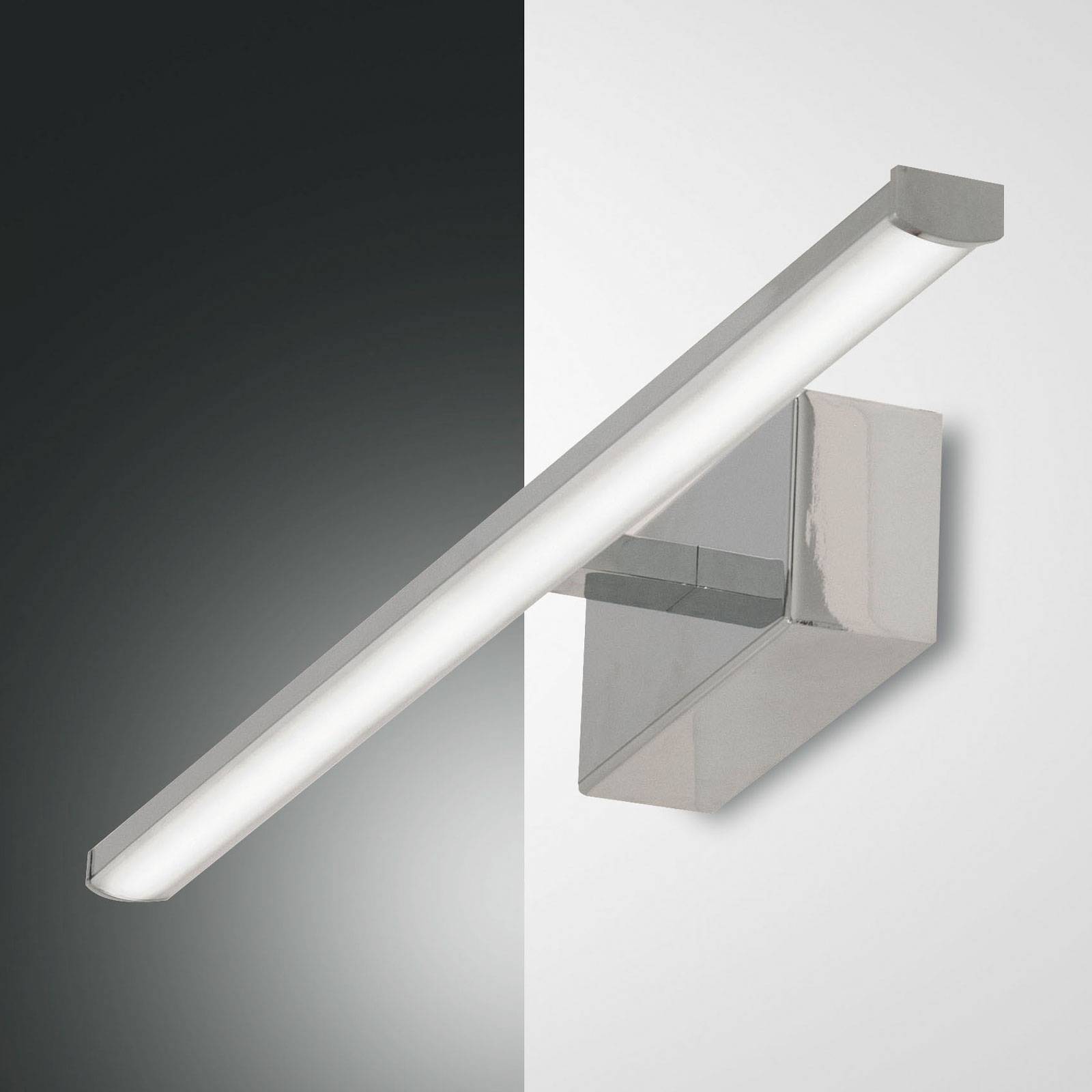 LED-Wandleuchte Nala, chrom, Breite 50 cm LED-Wandleuchte Nala, chrom, Breite 50 cm von Fabas Luce