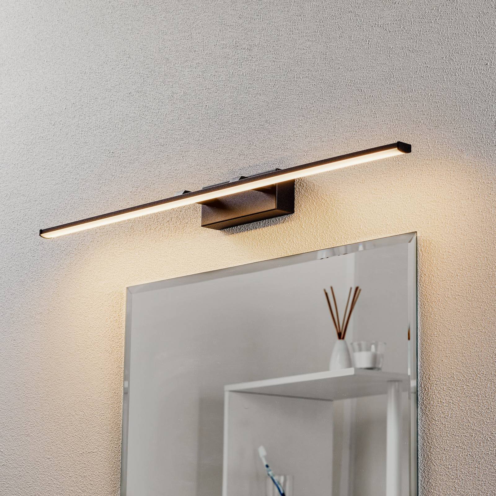 LED-Wandleuchte Nala, schwarz, Breite 75 cm LED-Wandleuchte Nala, schwarz, Breite 75 cm von Fabas Luce