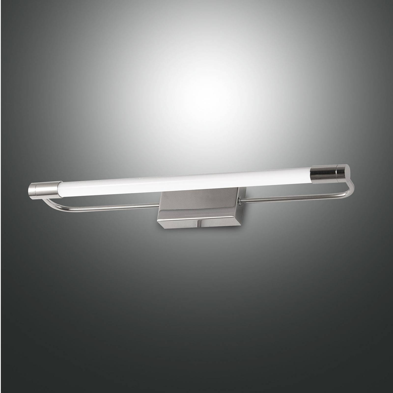 LED-Wandleuchte Rapallo, chrom, IP44, 40 cm LED-Wandleuchte Rapallo, chrom, IP44, 40 cm von Fabas Luce