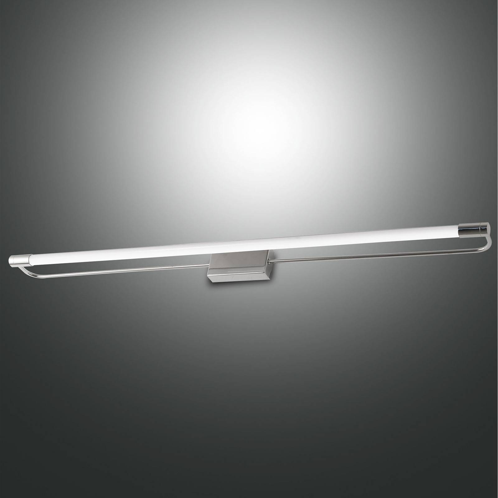 LED-Wandleuchte Rapallo, chrom, IP44, 80 cm LED-Wandleuchte Rapallo, chrom, IP44, 80 cm von Fabas Luce