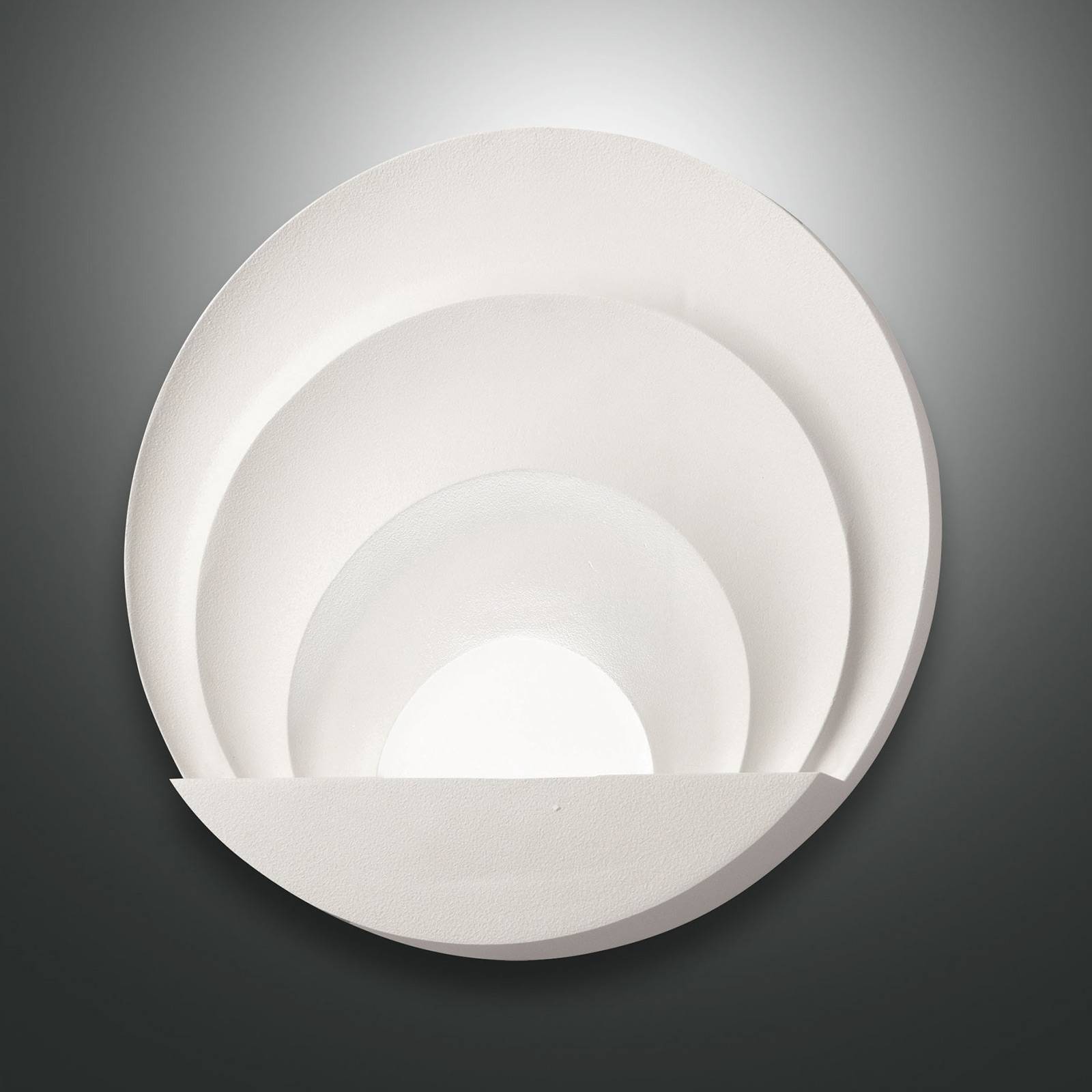 LED-Wandleuchte Sunrise, weiß LED-Wandleuchte Sunrise, weiß von Fabas Luce