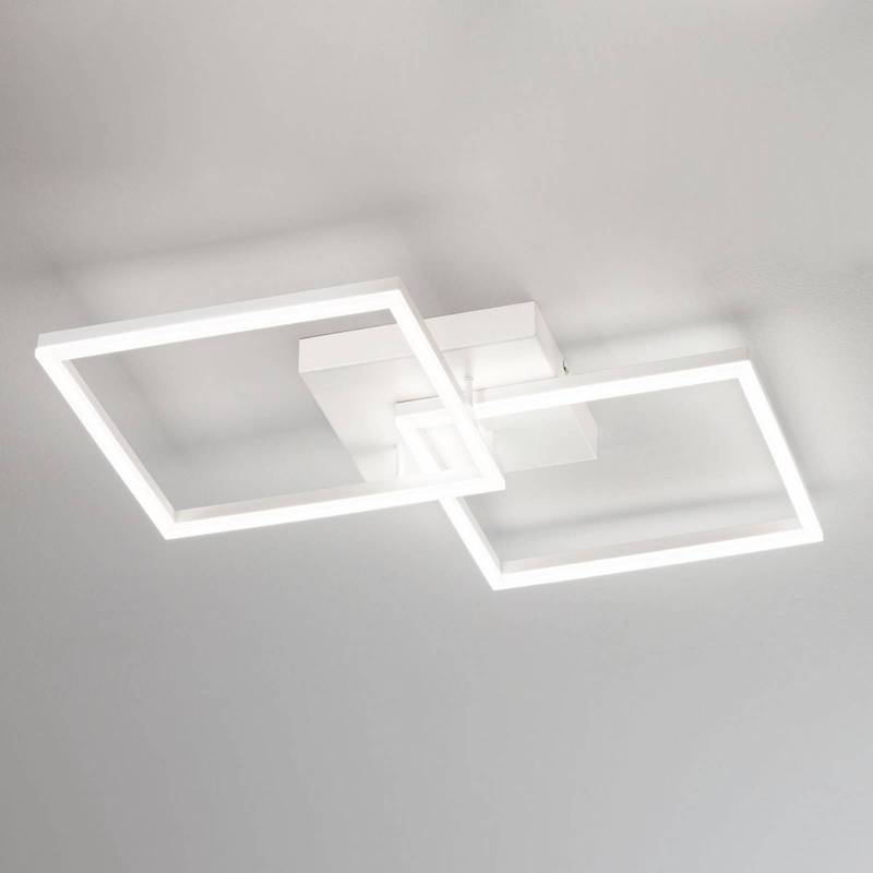 Moderne LED-Deckenlampe Bard in Weiß von Fabas Luce