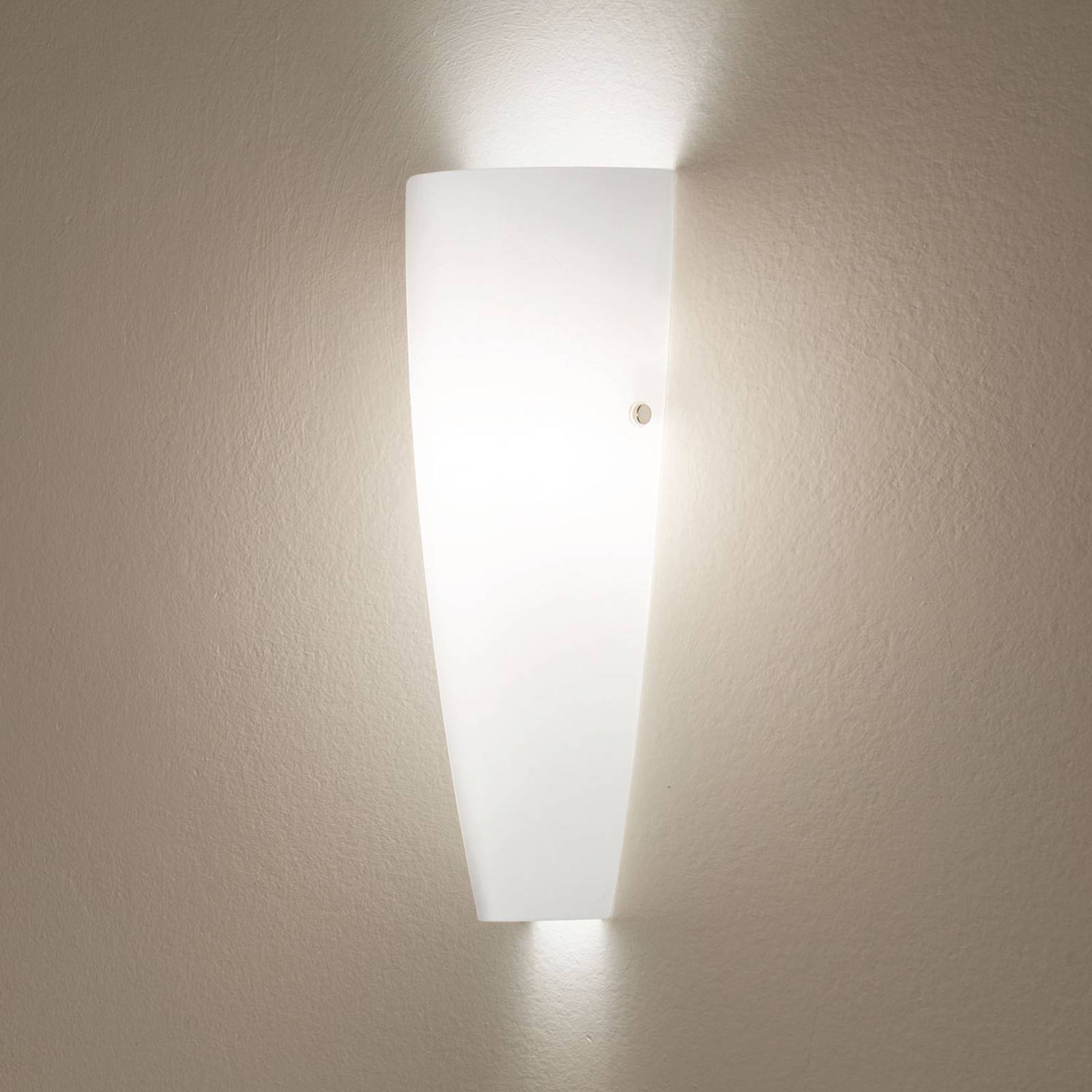 Weiße Wandleuchte Dedalo IP44 von Fabas Luce