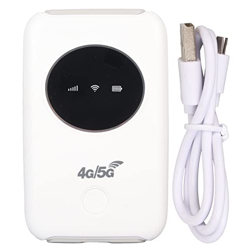 4G LTE USB-WLAN-Modem, Mobiler WLAN-Adapter Im Taschenformat mit SIM-Kartensteckplatz, Tragbarer 300-Mbit/s-Router, Drahtlose Netzwerkkarte, Entsperrter Reise-Hotspot von Fabater