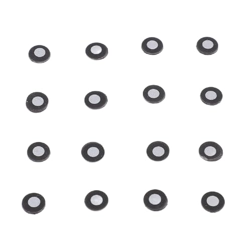 Fabater 3D-Scanmarkierungen, 150 Stück 3,0 Mm 3D-Tracking-Punkt-Referenzpunktmarkierungen für 3D-Scannen, Diffuse Reflexion für Präzise Optische Verfolgung (ID 3 Mm, AD 6 Mm) von Fabater