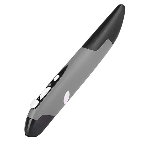 Fabater Computer Stylus, vertikale Maus Optische Maus Handschrift Stift Maus Innovative personalisierte PC-Teile Digitale Stift Maus für Laptop Notebook(Gray, PR-03) von Fabater