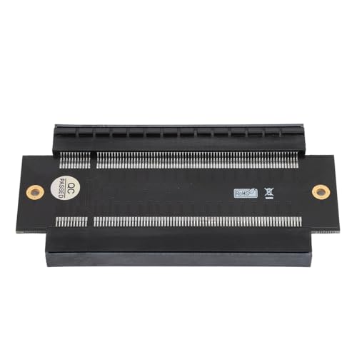 PCIe 16X Riser-Adapter, PCIe 3.0 SPEC Punkt-zu-Punkt PCI Express 16X Buchse auf Buchse Verlängerungskarte für Grafikkarte von Fabater