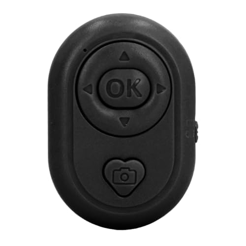 Seitenwender, TikTok-Fernbedienung, Kindle-App-Scrolling-Clicker, Kabellose Kamera-Auslöser-Selfie-Taste, Kompatibel mit Telefon, Pad, OS, (Black) von Fabater