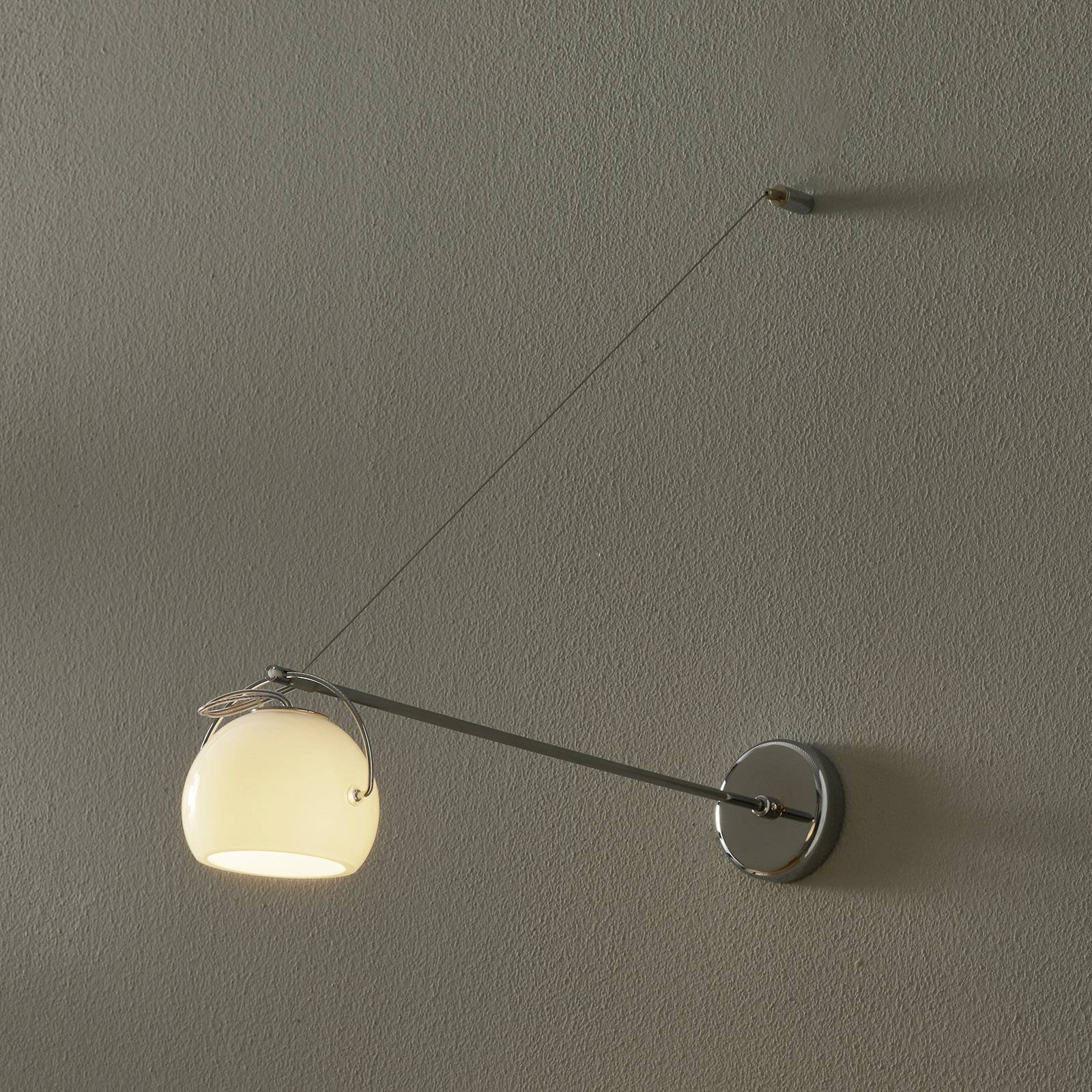 Fabbian Beluga White Wandlampe 1-flammig ausladend Fabbian Beluga White Wandlampe 1-flammig ausladend von Fabbian