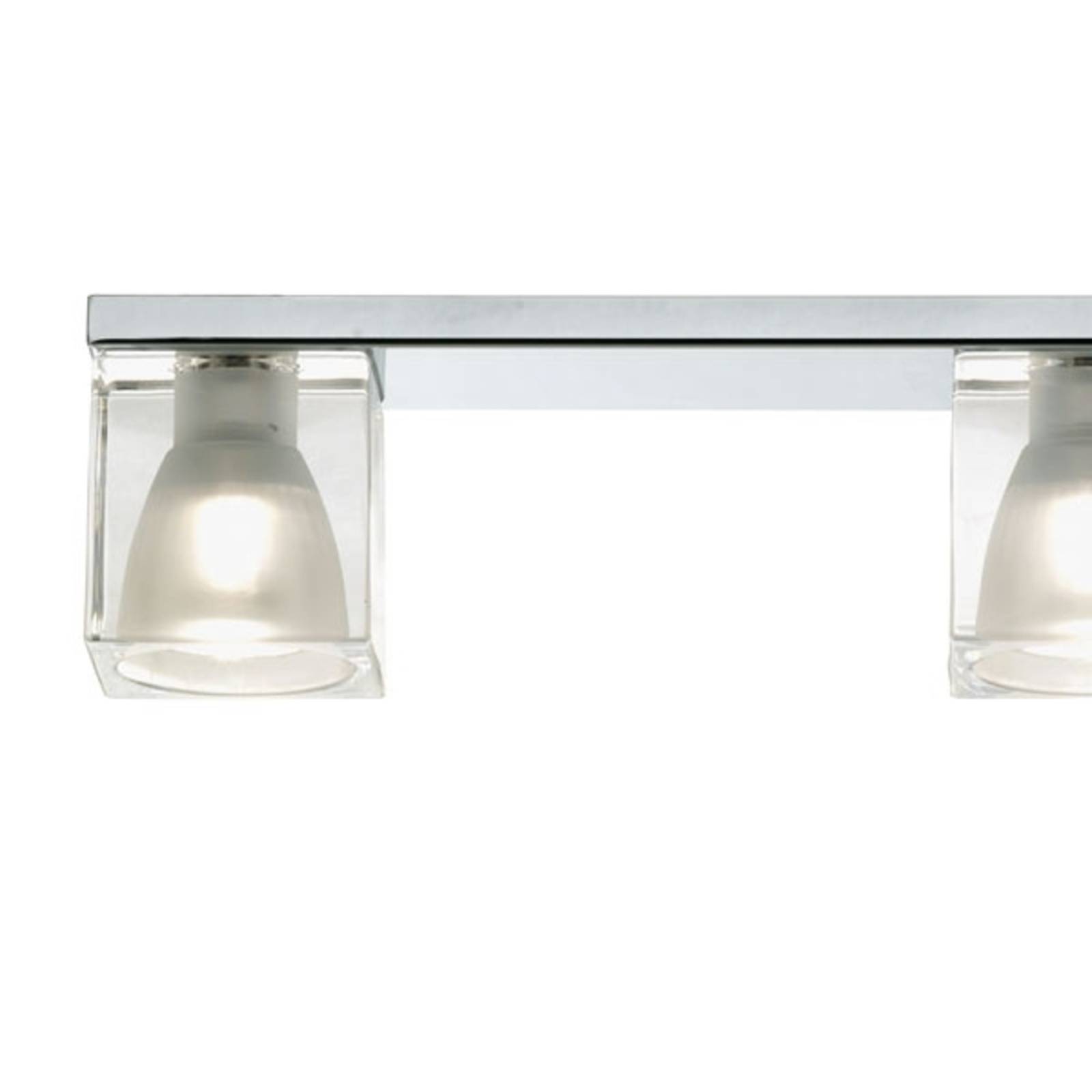 Fabbian Cubetto Deckenlampe 3-flammig GU10 klar Fabbian Cubetto Deckenlampe 3-flammig GU10 klar von Fabbian