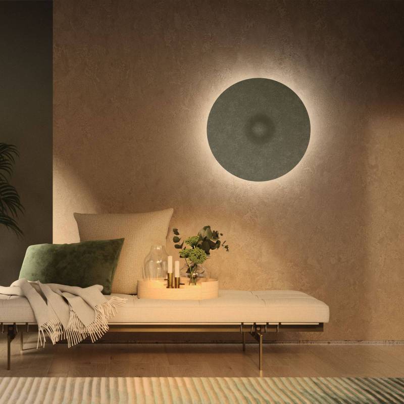 Fabbian LED-Wandleuchte Acustica, blaugrün, 3000K, DALI von Fabbian
