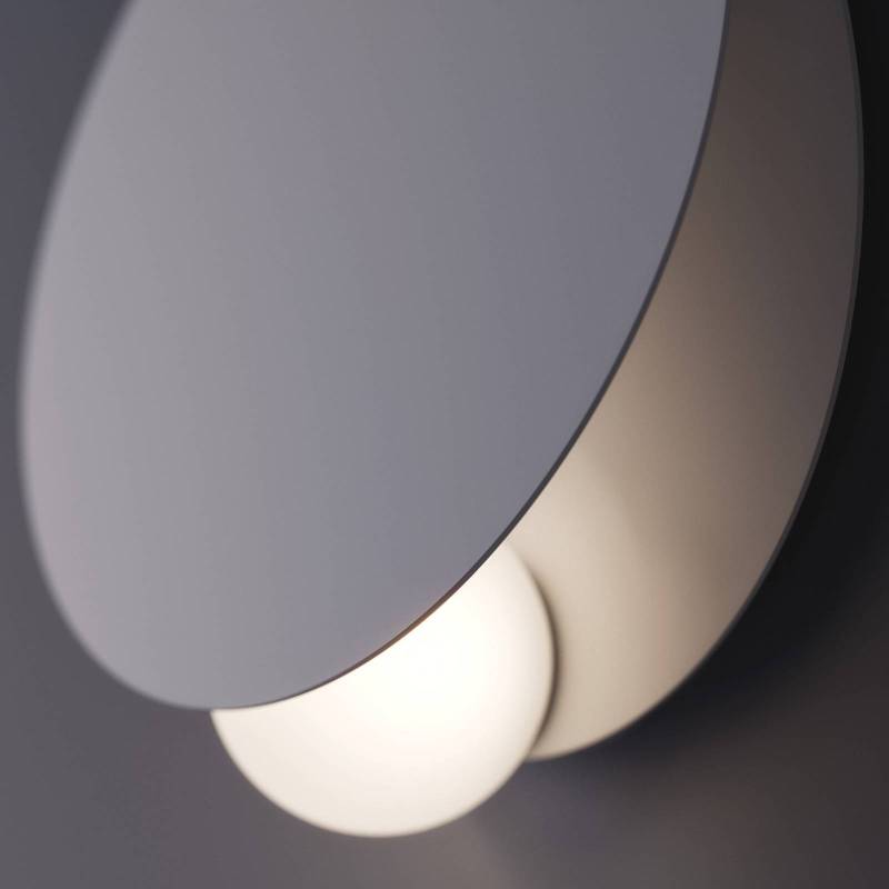 Fabbian LED-Wandleuchte Akoya, weiß, 3000K, dimmbar von Fabbian